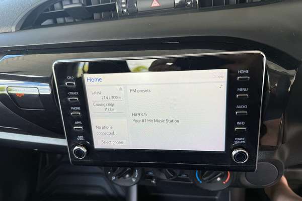 2020 Toyota Hilux Workmate TGN121R Rear Wheel Drive