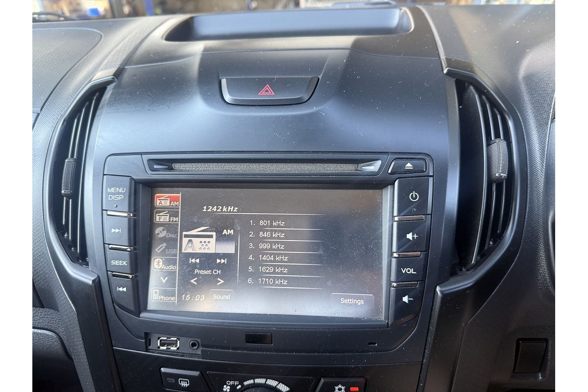 2017 Isuzu D-MAX SX High Ride Rear Wheel Drive