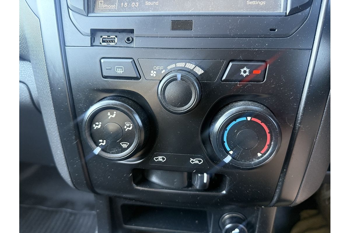 2017 Isuzu D-MAX SX High Ride Rear Wheel Drive