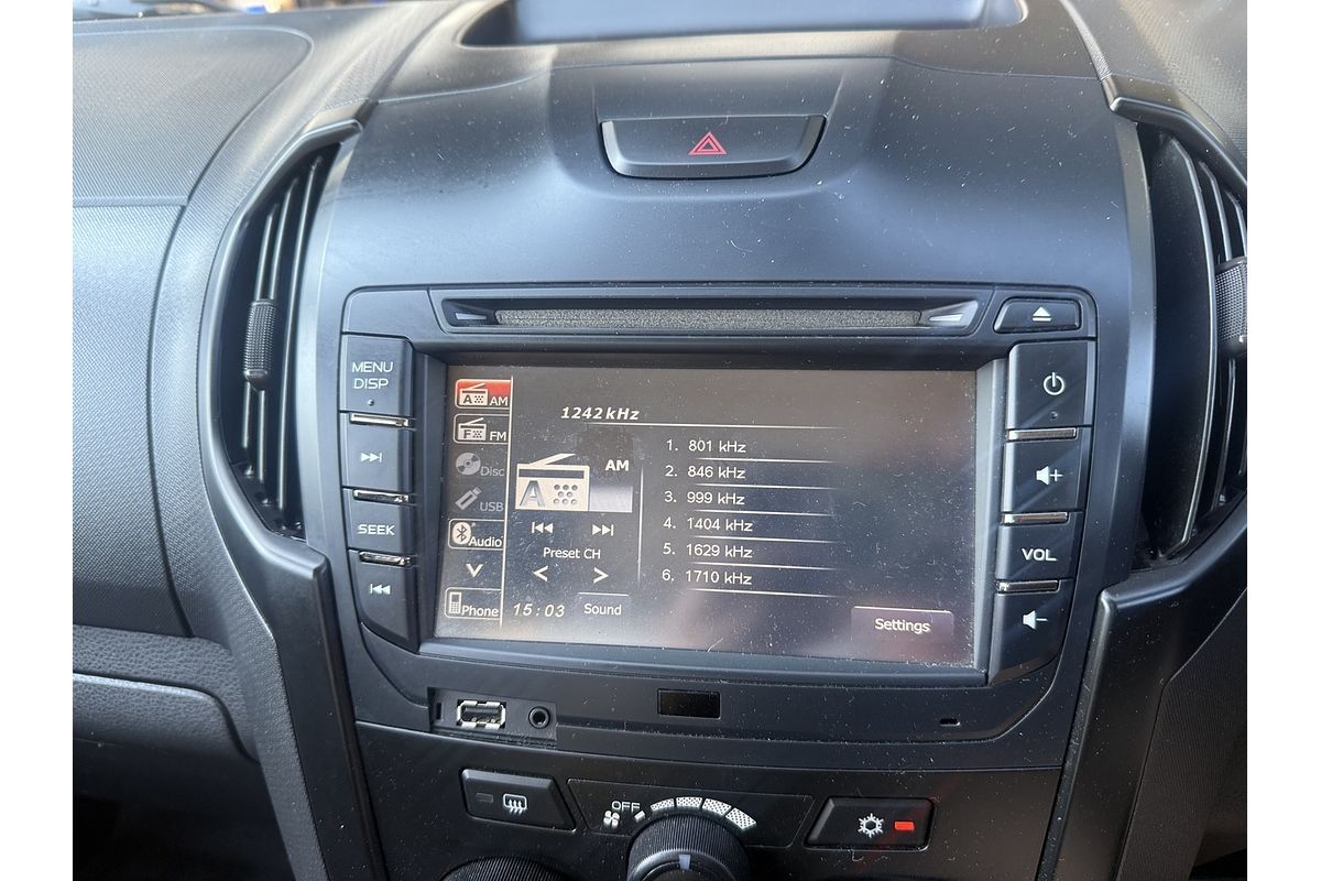 2017 Isuzu D-MAX SX High Ride Rear Wheel Drive