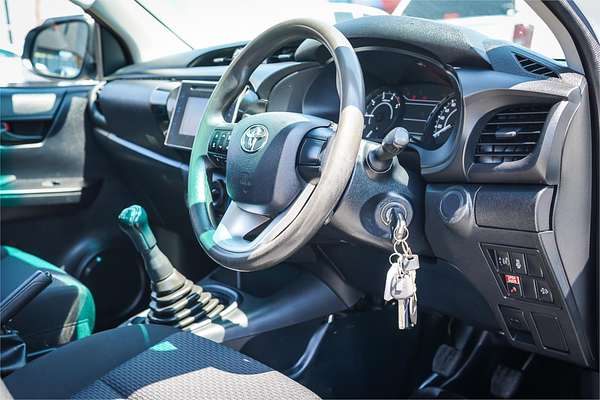 2018 Toyota Hilux Workmate GUN122R Rear Wheel Drive