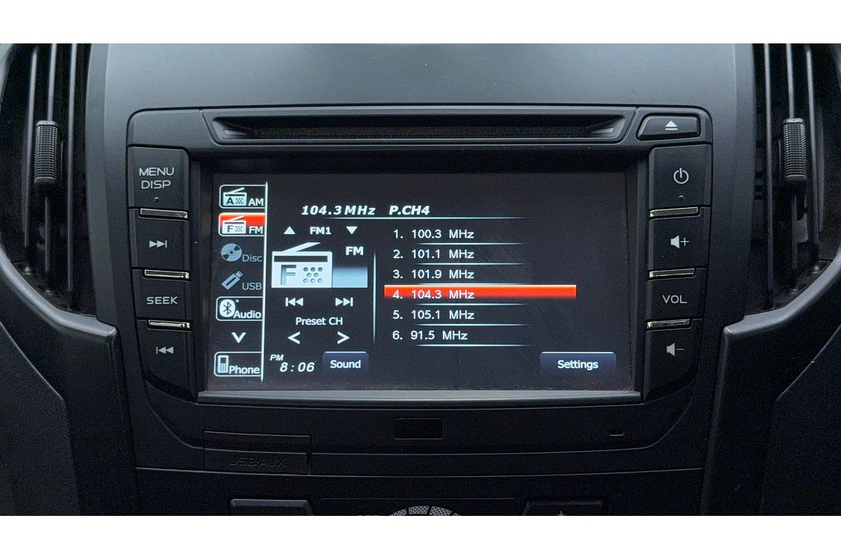 2019 Isuzu D-MAX SX High Ride Rear Wheel Drive