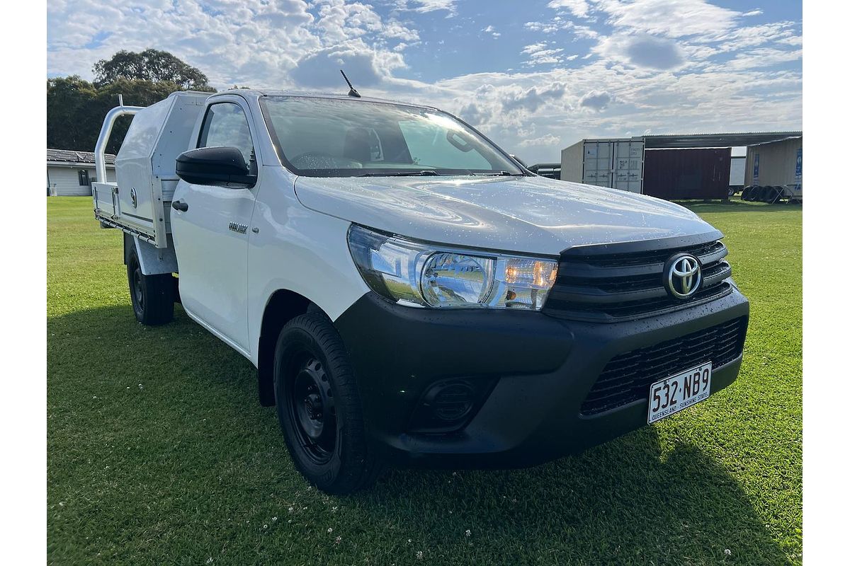 2018 Toyota Hilux Workmate TGN121R Rear Wheel Drive