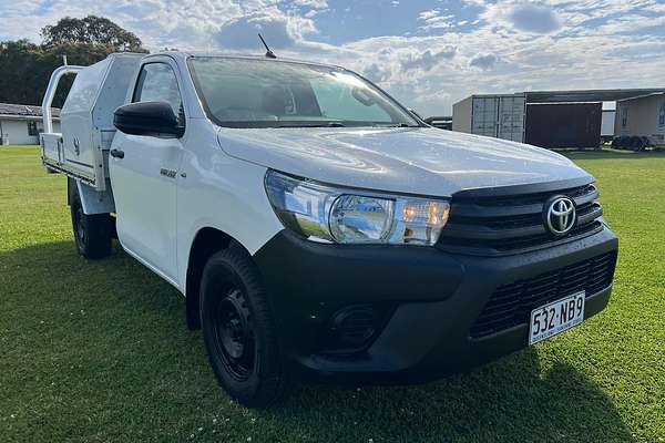 2018 Toyota Hilux Workmate TGN121R Rear Wheel Drive