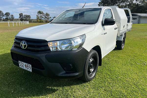 2018 Toyota Hilux Workmate TGN121R Rear Wheel Drive