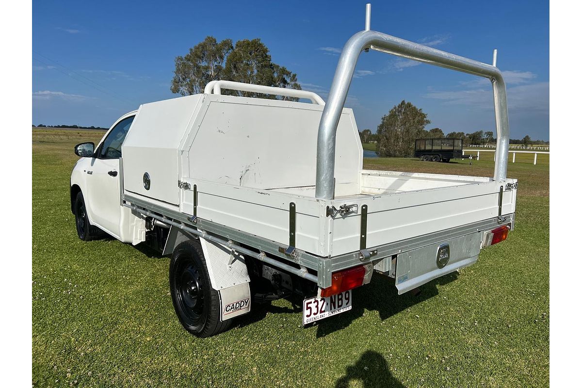 2018 Toyota Hilux Workmate TGN121R Rear Wheel Drive