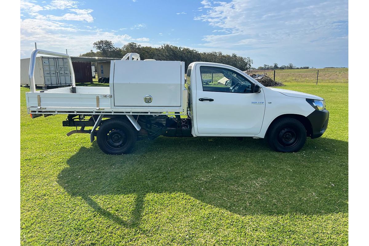 2018 Toyota Hilux Workmate TGN121R Rear Wheel Drive