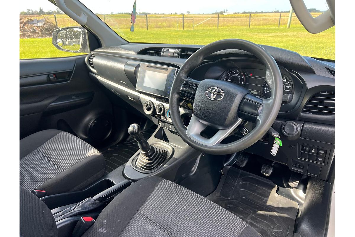 2018 Toyota Hilux Workmate TGN121R Rear Wheel Drive