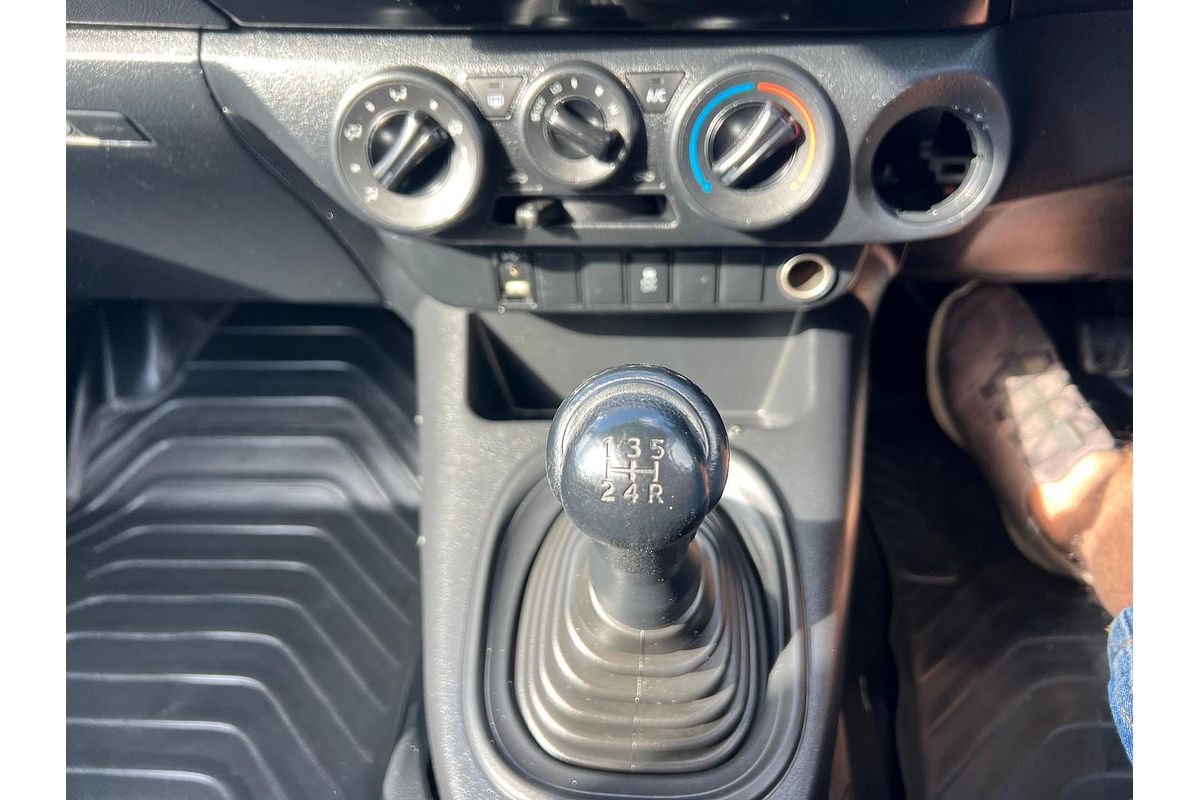 2018 Toyota Hilux Workmate TGN121R Rear Wheel Drive