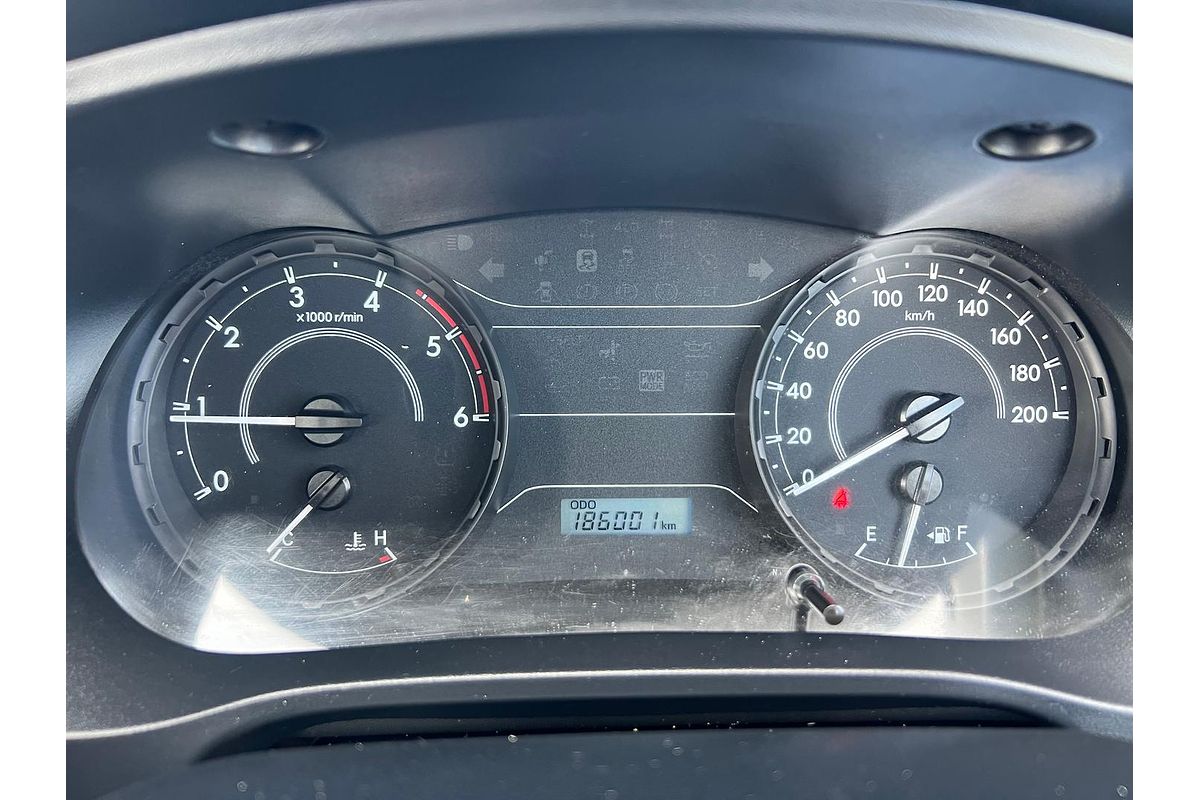 2018 Toyota Hilux Workmate TGN121R Rear Wheel Drive
