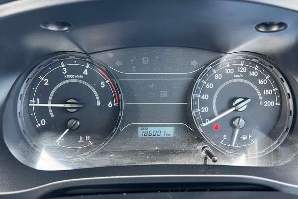 2018 Toyota Hilux Workmate TGN121R Rear Wheel Drive