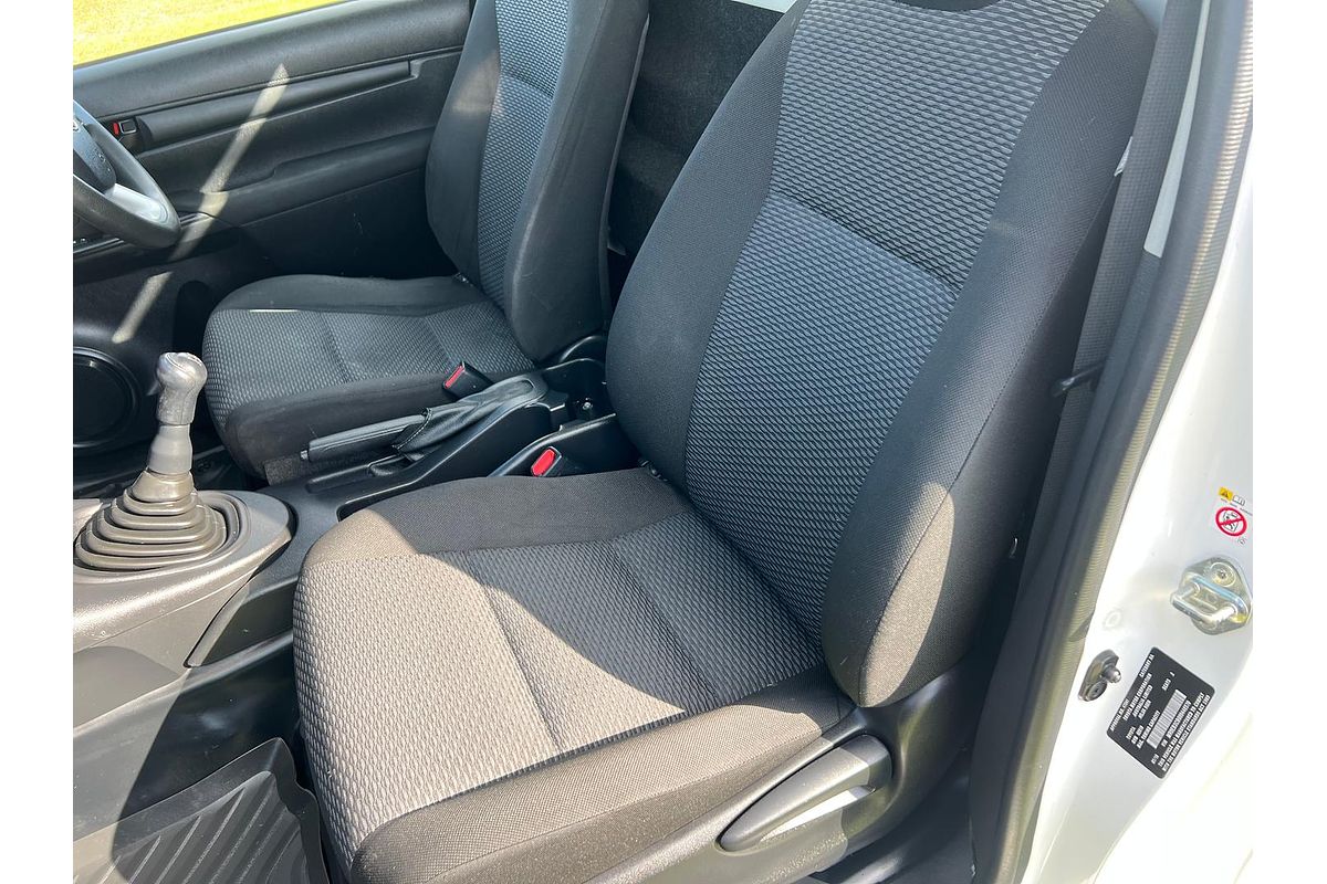 2018 Toyota Hilux Workmate TGN121R Rear Wheel Drive