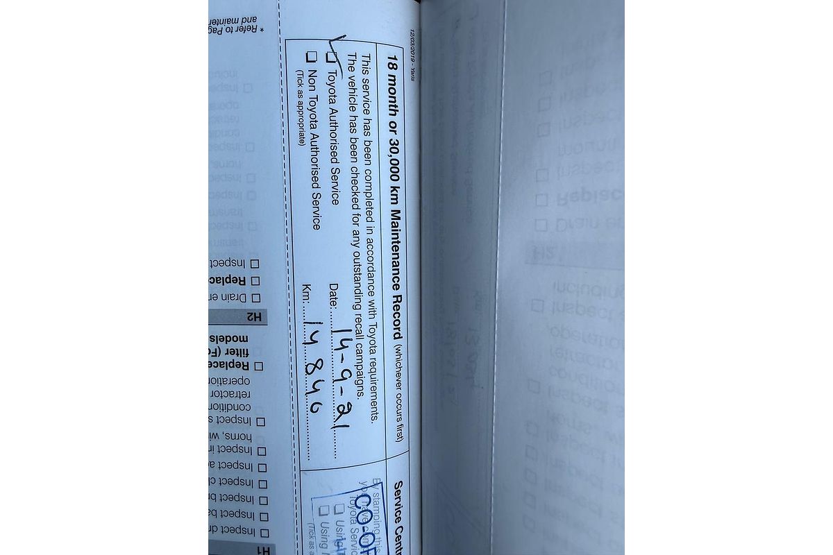 2020 Toyota Yaris Ascent NCP130R