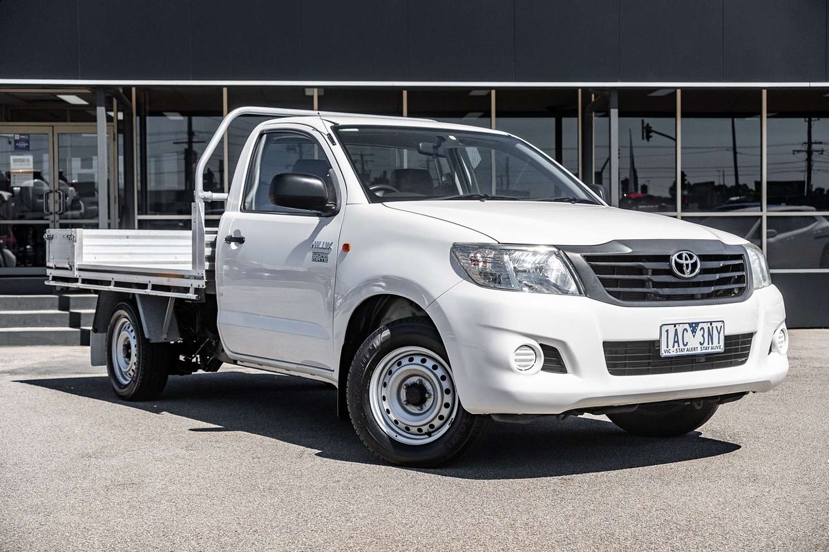 2013 Toyota Hilux Workmate TGN16R Rear Wheel Drive