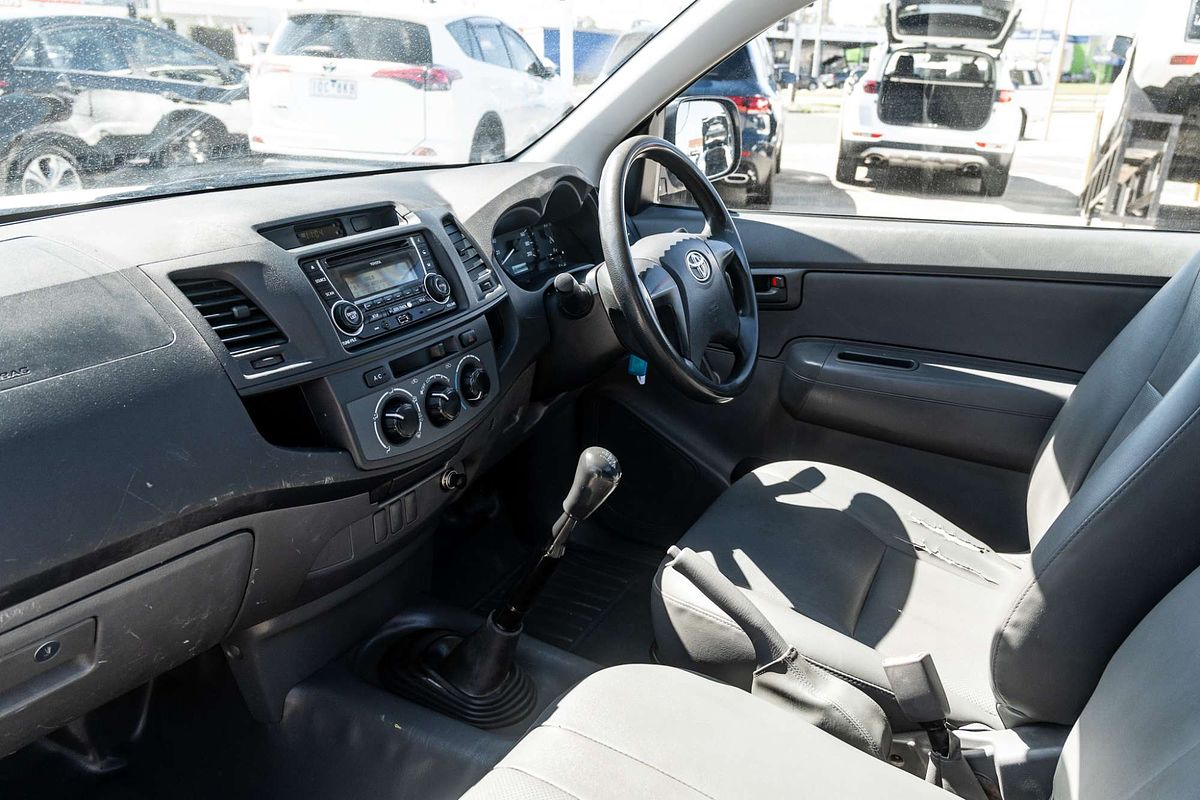 2013 Toyota Hilux Workmate TGN16R Rear Wheel Drive