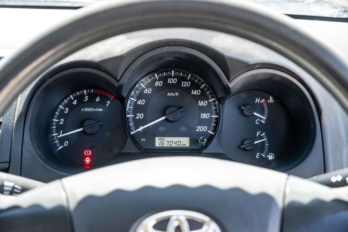 2013 Toyota Hilux Workmate TGN16R Rear Wheel Drive