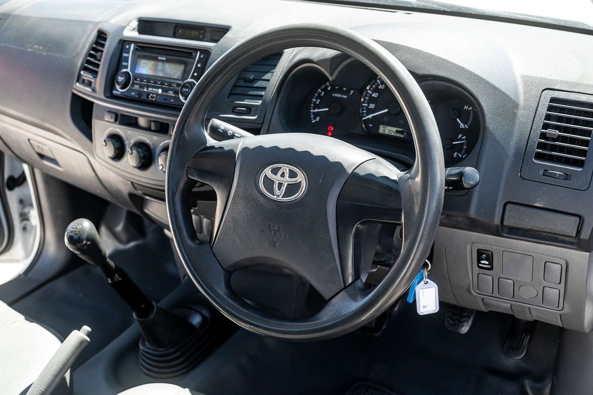 2013 Toyota Hilux Workmate TGN16R Rear Wheel Drive