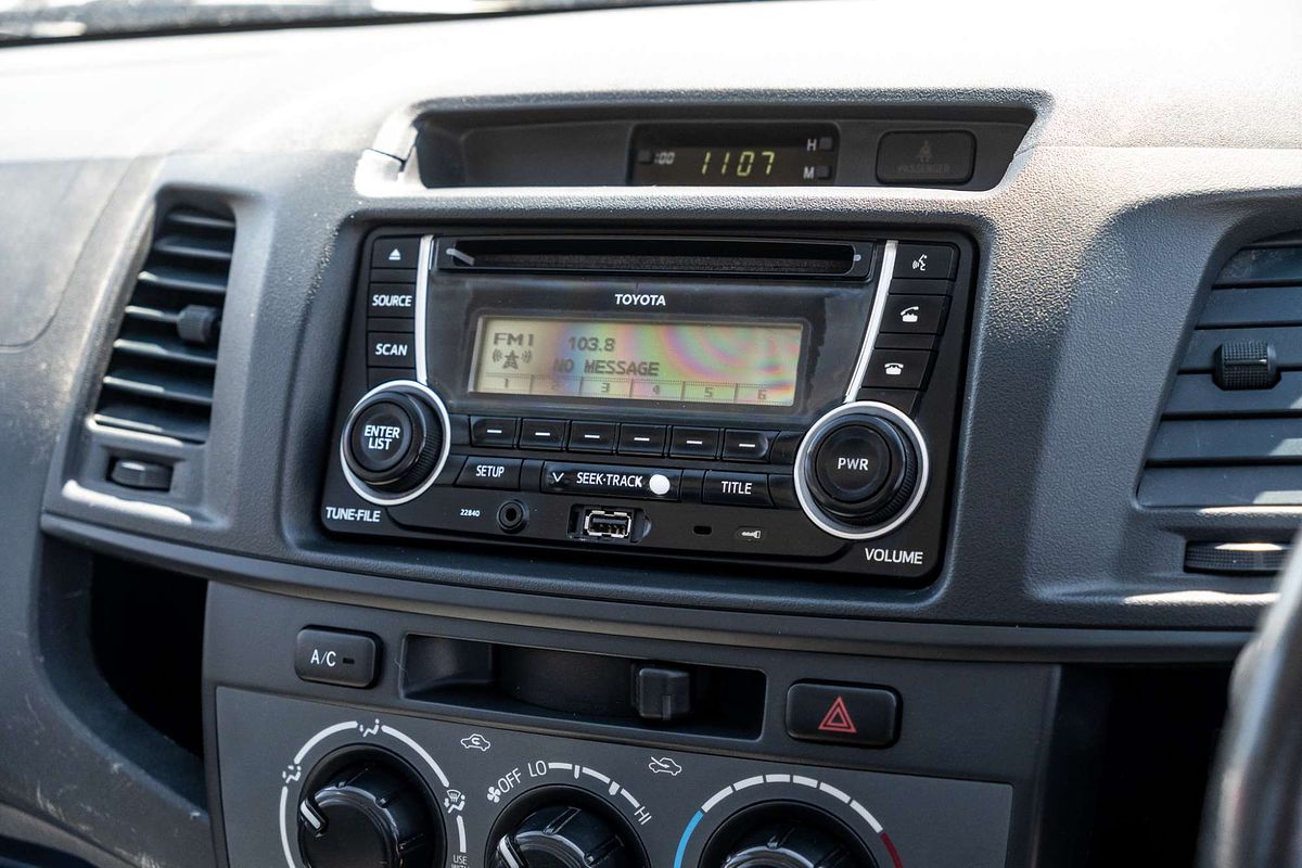 2013 Toyota Hilux Workmate TGN16R Rear Wheel Drive