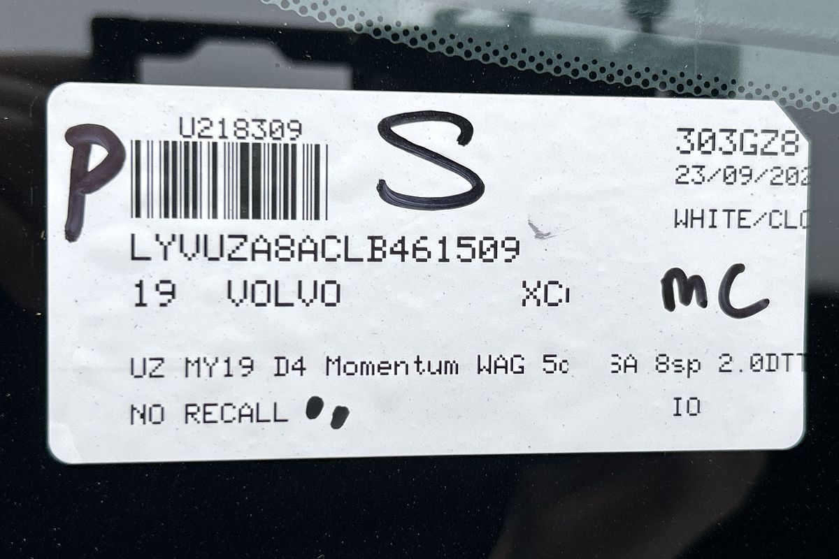 2019 Volvo XC60 D4 Momentum