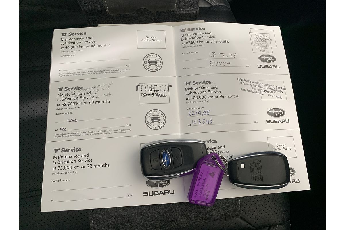 2021 Subaru Forester 2.5i-S S5