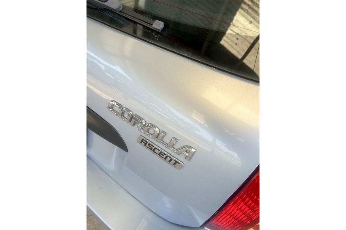 2007 Toyota Corolla ASCENT SECA ZZE122R MY06 UPGRADE