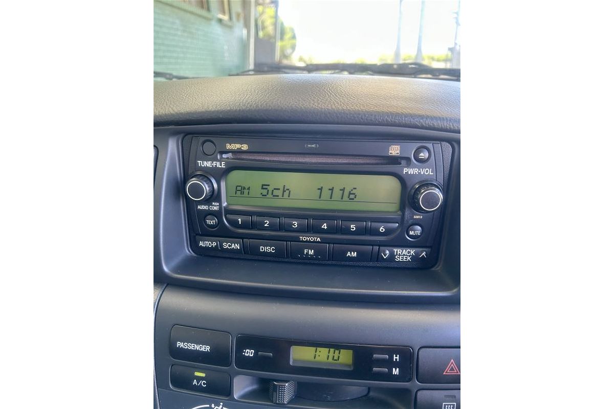 2007 Toyota Corolla ASCENT SECA ZZE122R MY06 UPGRADE