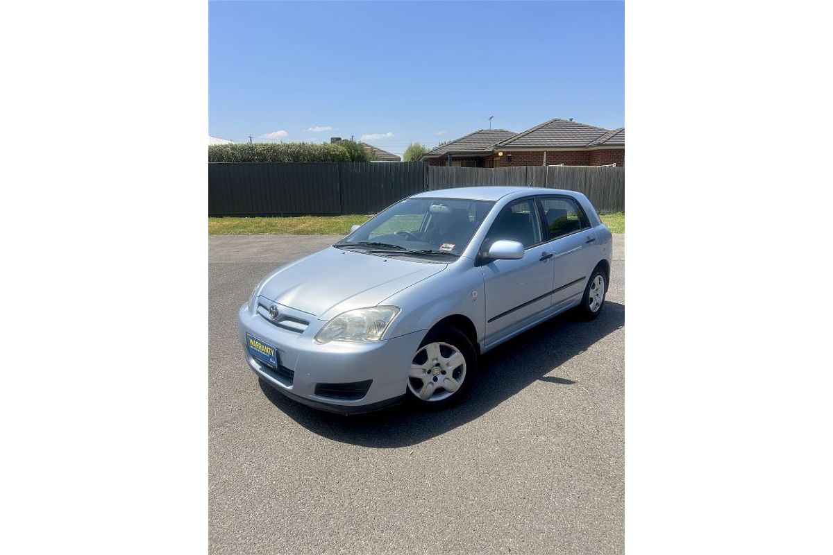 2007 Toyota Corolla ASCENT SECA ZZE122R MY06 UPGRADE
