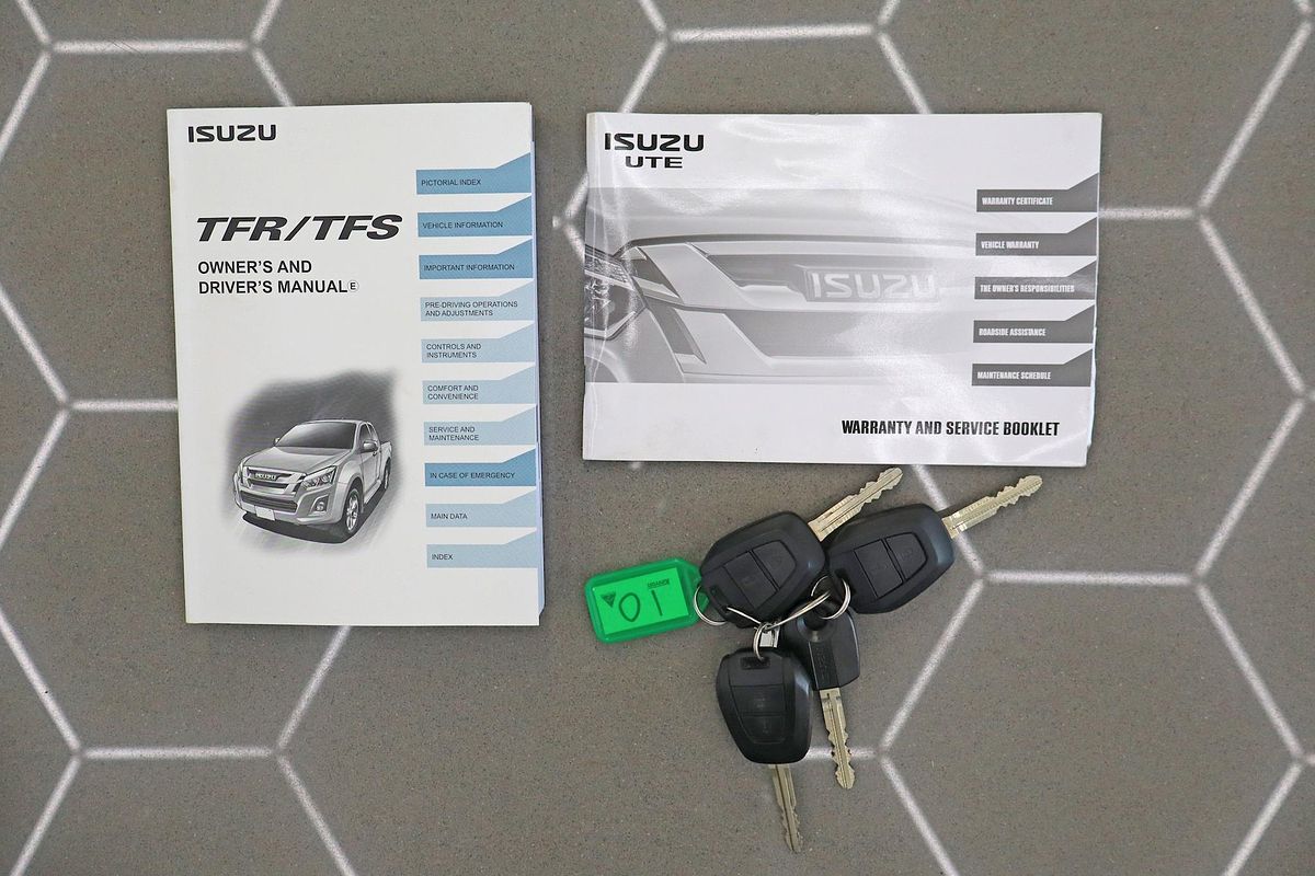2019 Isuzu D-MAX SX High Ride Rear Wheel Drive