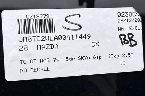 2020 Mazda CX-9 GT TC