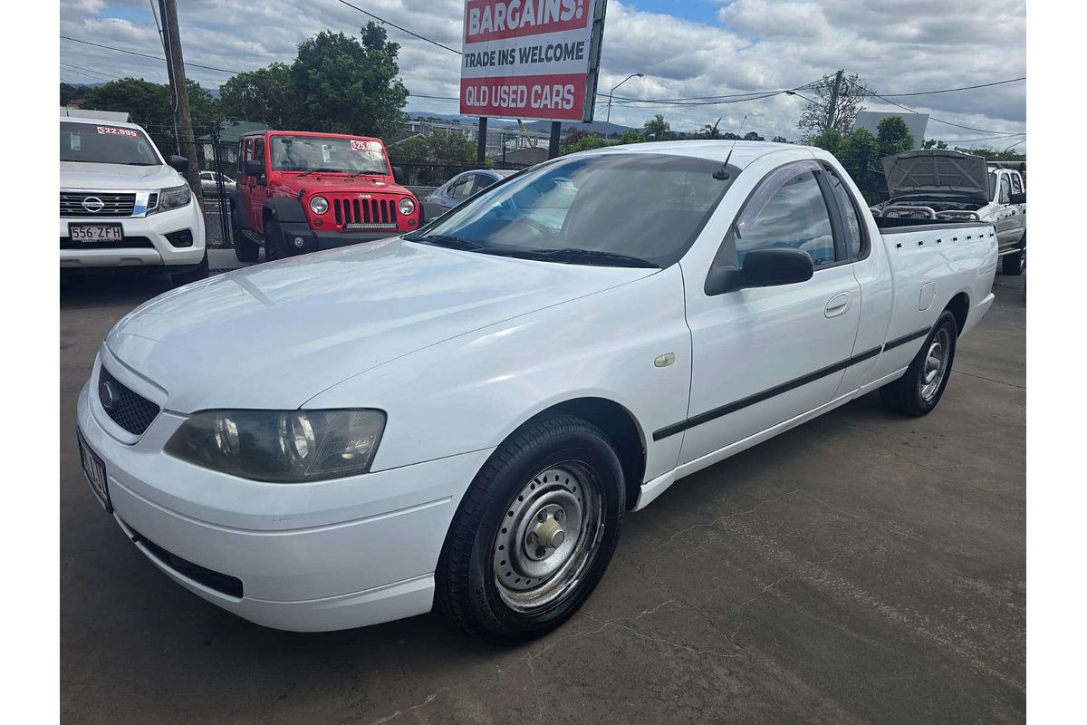 2005 Ford Falcon Ute XL BA Mk II Rear Wheel Drive