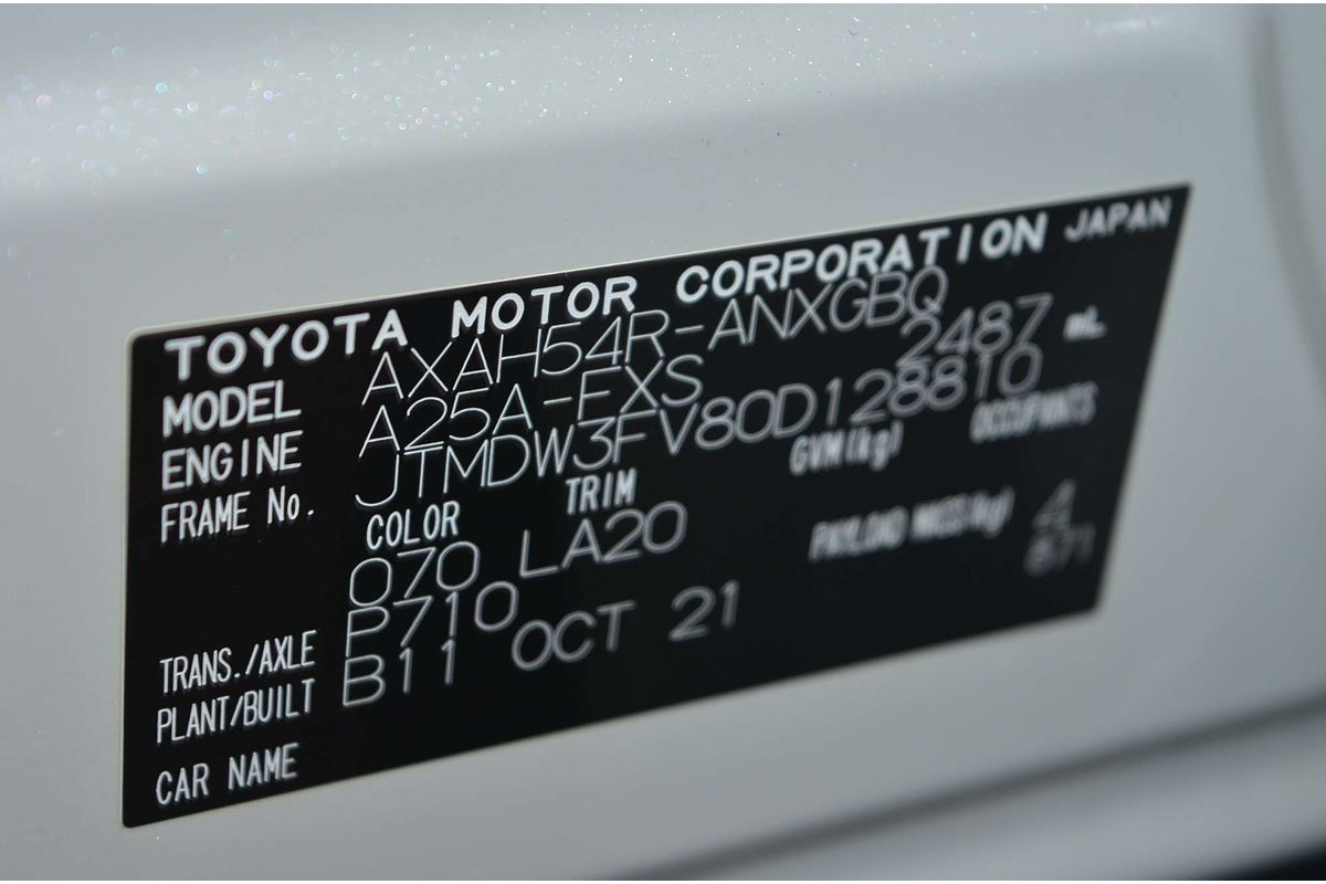 2021 Toyota RAV4 Cruiser AXAH54R
