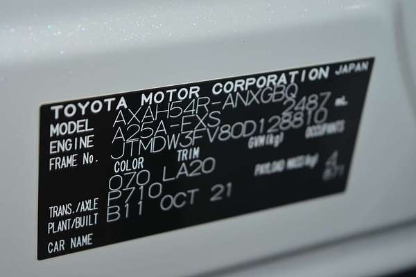 2021 Toyota RAV4 Cruiser AXAH54R