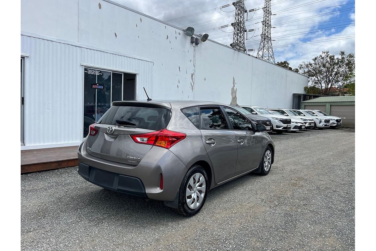 2013 Toyota Corolla Ascent ZRE182R