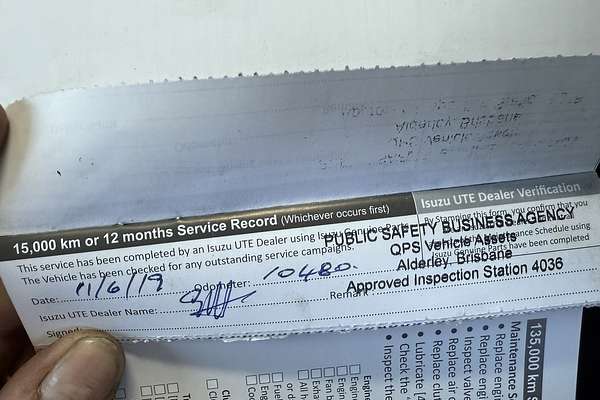 2018 Isuzu D-MAX SX 4X4