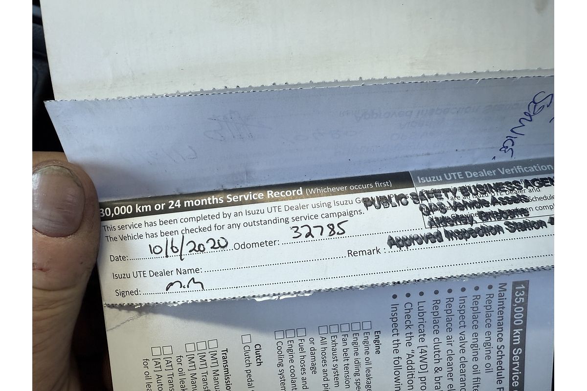 2018 Isuzu D-MAX SX 4X4