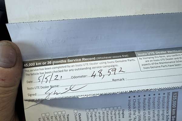 2018 Isuzu D-MAX SX 4X4