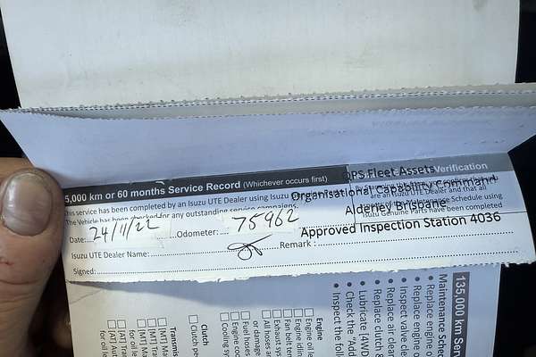 2018 Isuzu D-MAX SX 4X4