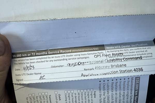 2018 Isuzu D-MAX SX 4X4