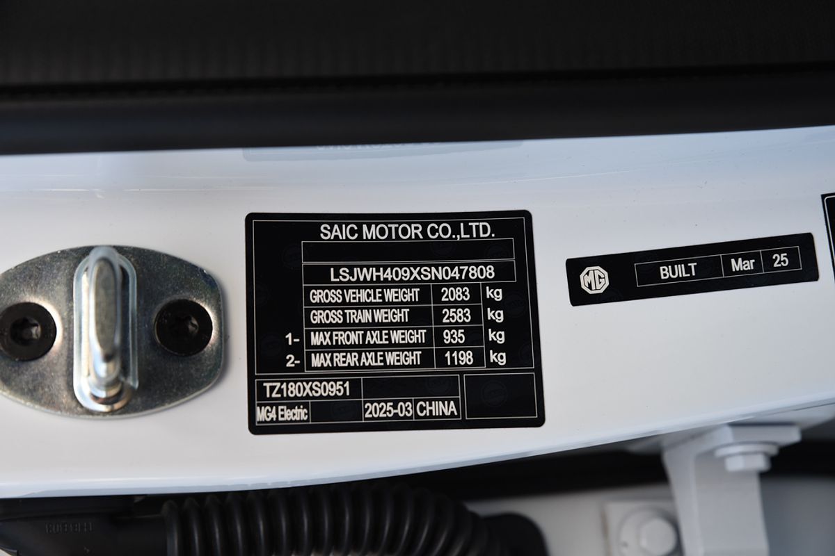 2025 MG MG4 Excite 51 125kW MEH32