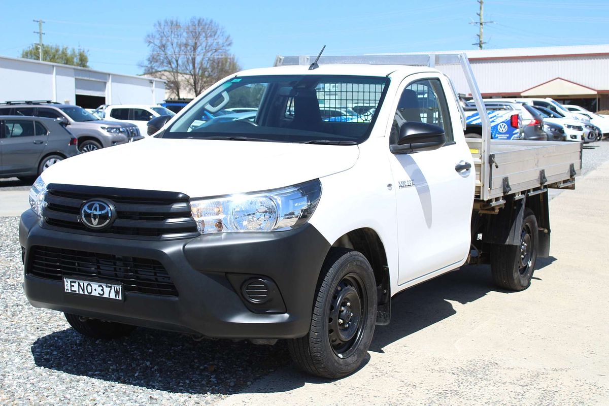 2021 Toyota Hilux Workmate TGN121R Rear Wheel Drive