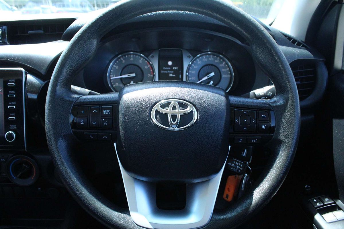 2021 Toyota Hilux Workmate TGN121R Rear Wheel Drive