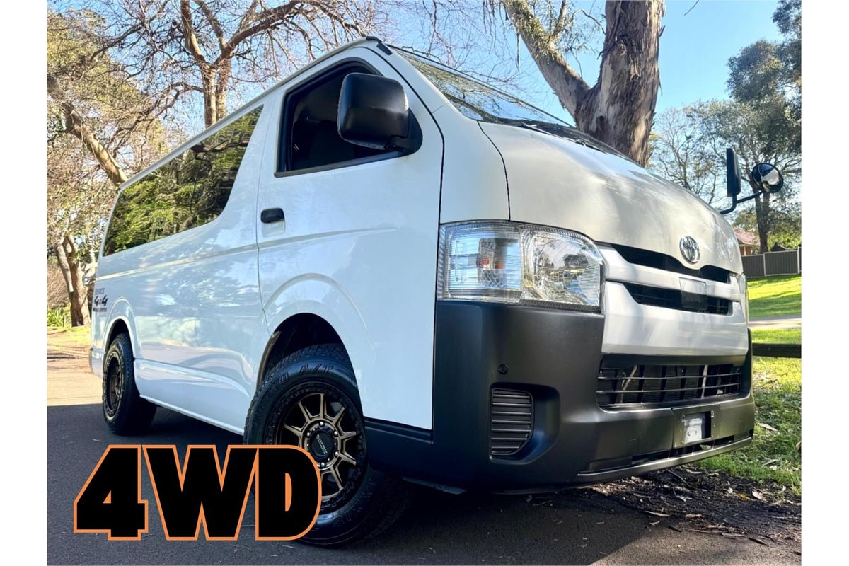 2018 Toyota Hiace DX 4WD 6 seater DX 4WD KDH206R MY18 UPGRADE 2018