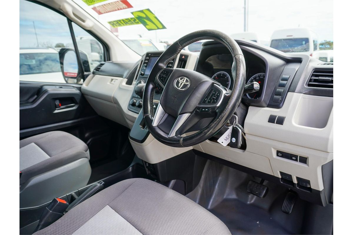 2019 Toyota Hiace Commuter GDH322R ELWB High Roof