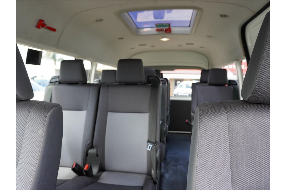2019 Toyota Hiace Commuter GDH322R ELWB High Roof
