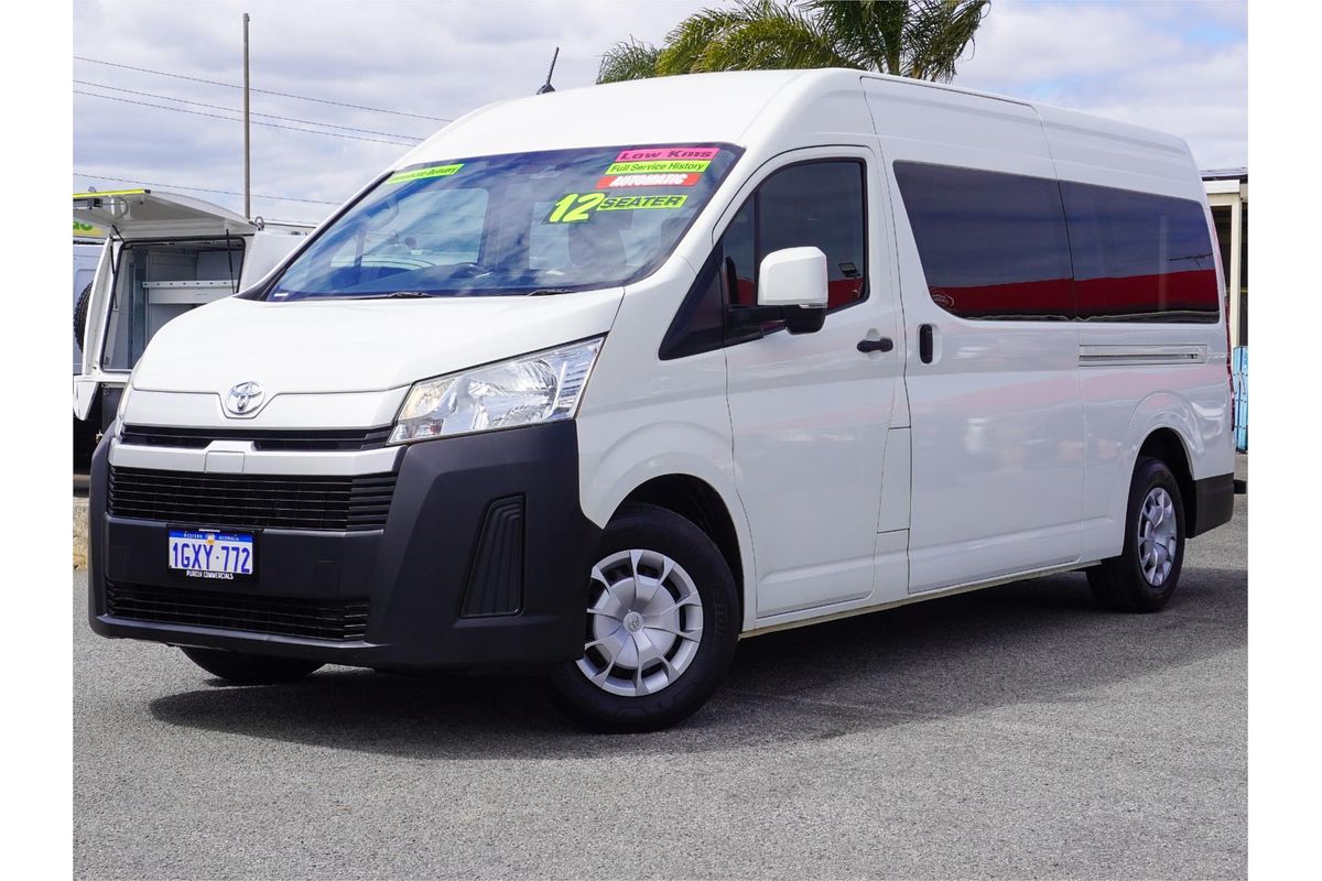 2019 Toyota Hiace Commuter GDH322R ELWB High Roof