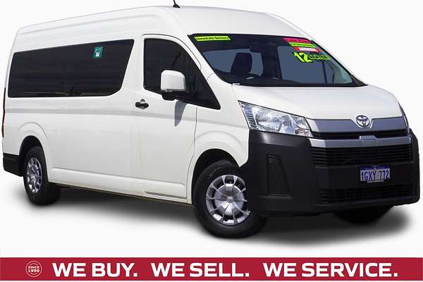 2019 Toyota Hiace Commuter GDH322R ELWB High Roof
