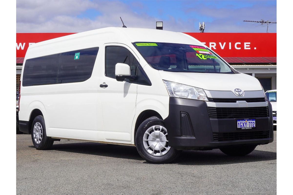 2019 Toyota Hiace Commuter GDH322R ELWB High Roof
