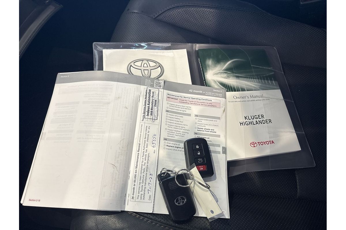 2017 Toyota Kluger Grande GSU50R