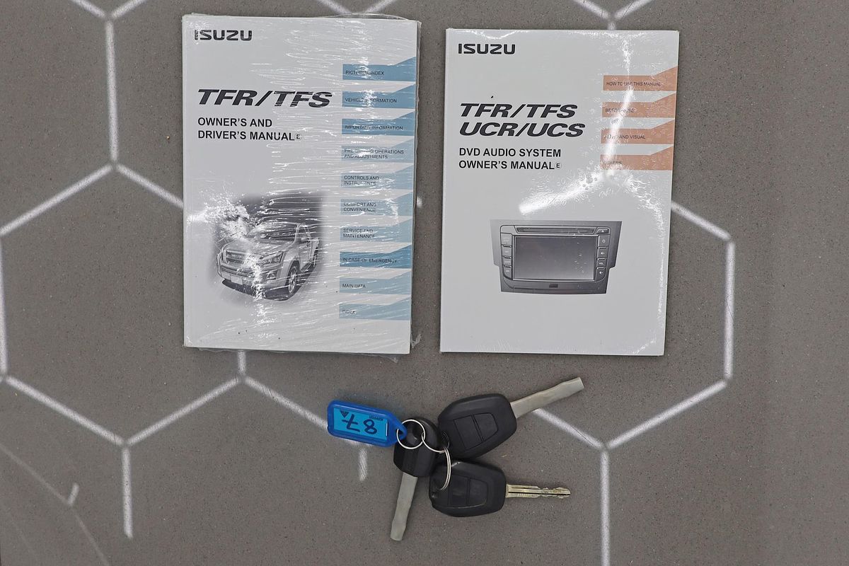 2018 Isuzu D-MAX SX High Ride Rear Wheel Drive