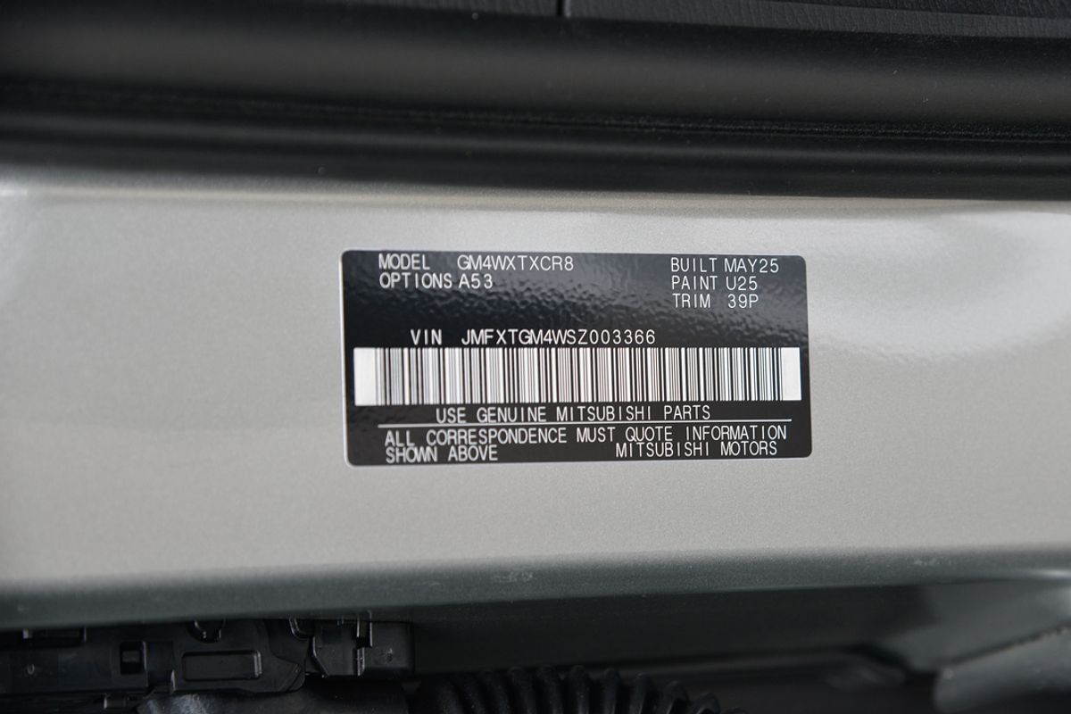 2025 Mitsubishi Outlander Aspire ZM